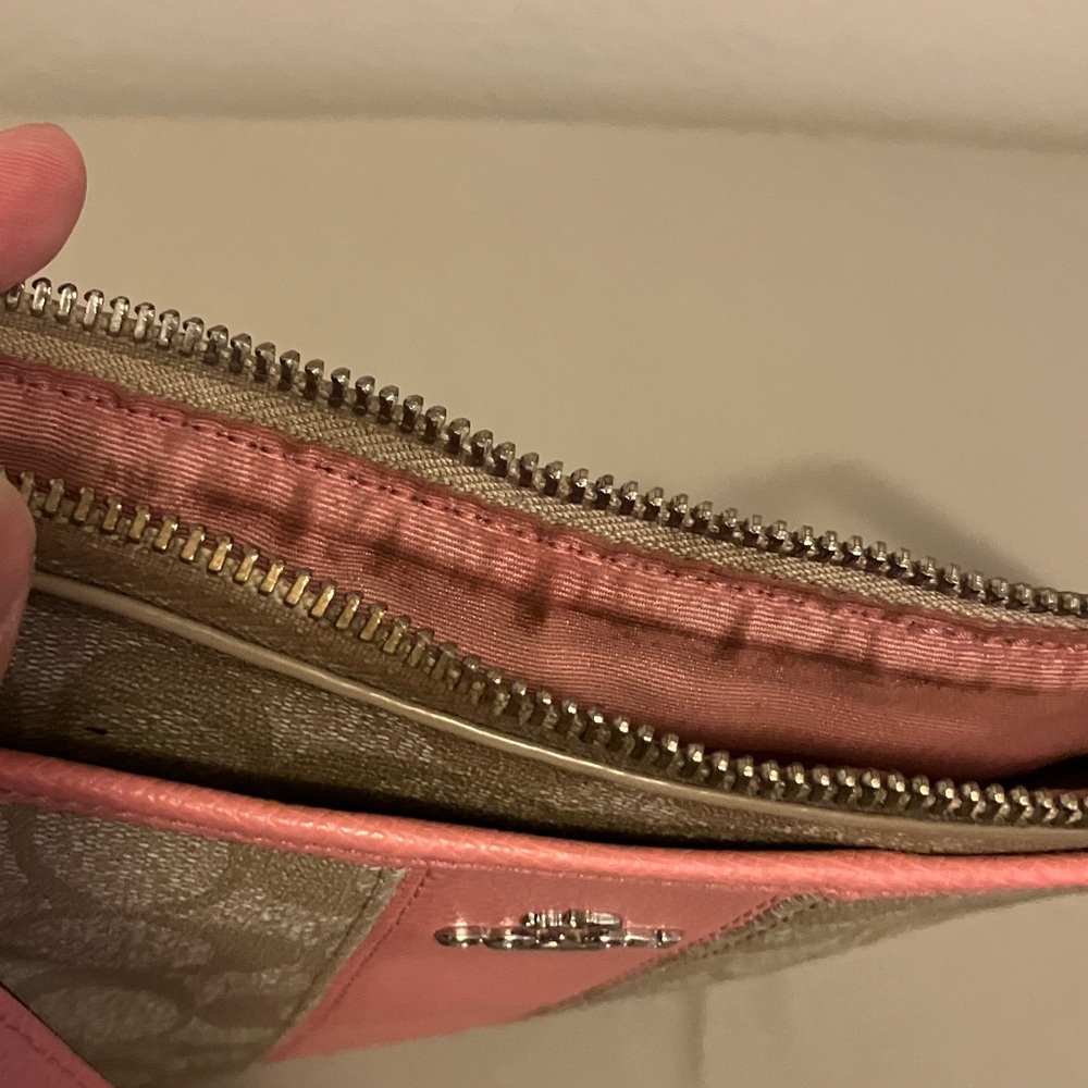 Coach Beige and Pink Crossbody Bag - Picture 14 of 15